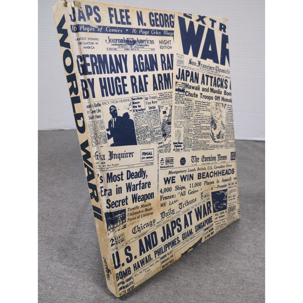 1978 World War II Land Sea & Air Battles 1939-1945‎ VTG Octopus Books Hardcover